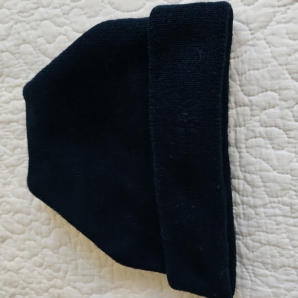 Vintage Wigwam Cuffed Blue Knit Beanie Cap - Picture 4 of 5